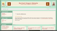 Desktop Screenshot of bernhard-gregor.de